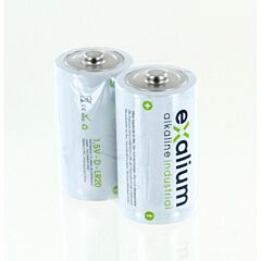 Pila Industriale Alcalina 1.5V LR20 - Blister da 2
